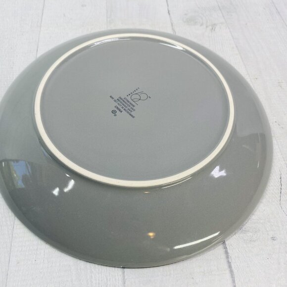 Project 62 Target AVESTA Gray Stoneware Smooth Coupe 10" Dinner Plates Set of 4 - Picture 5 of 16